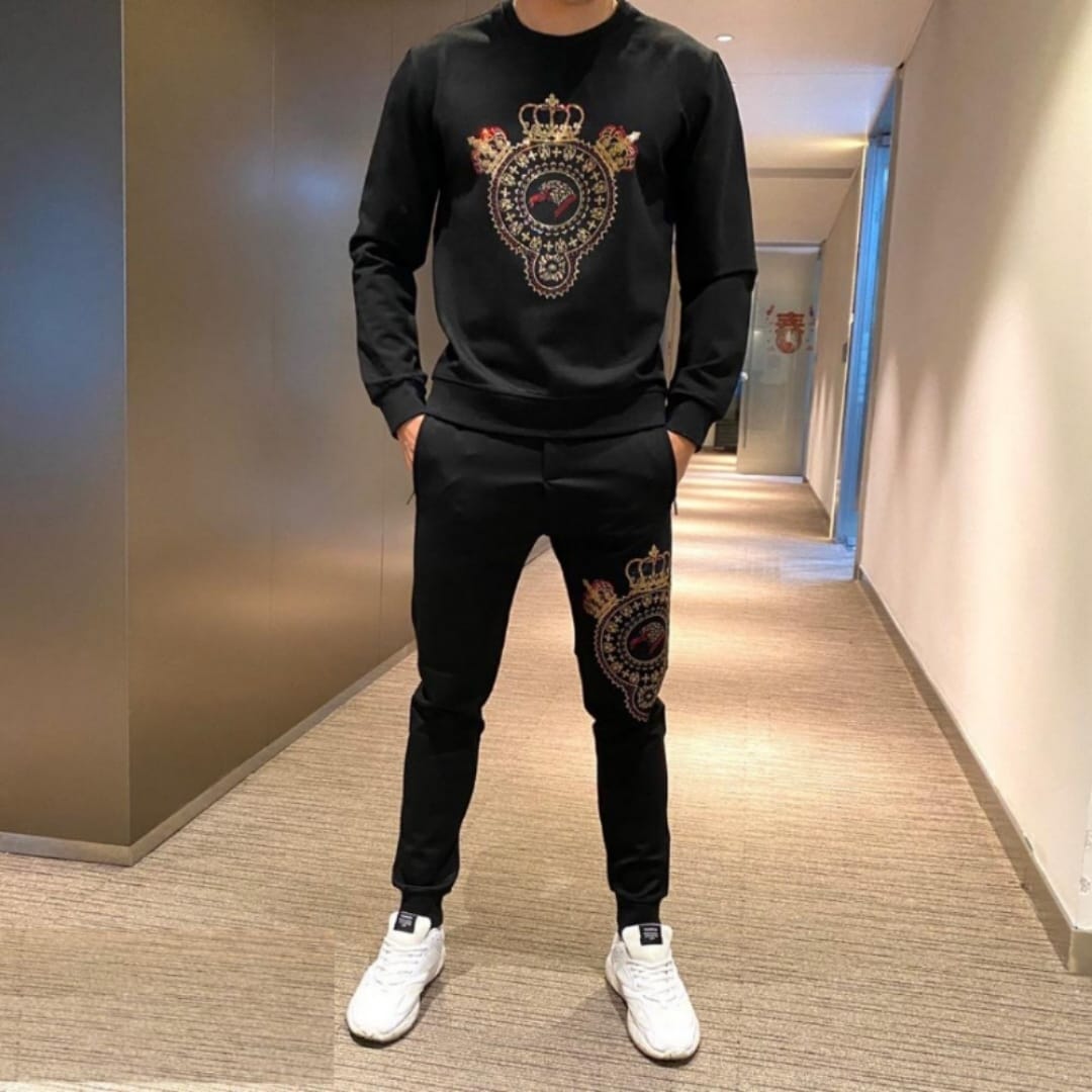 Sweetshirt and Trouser Set