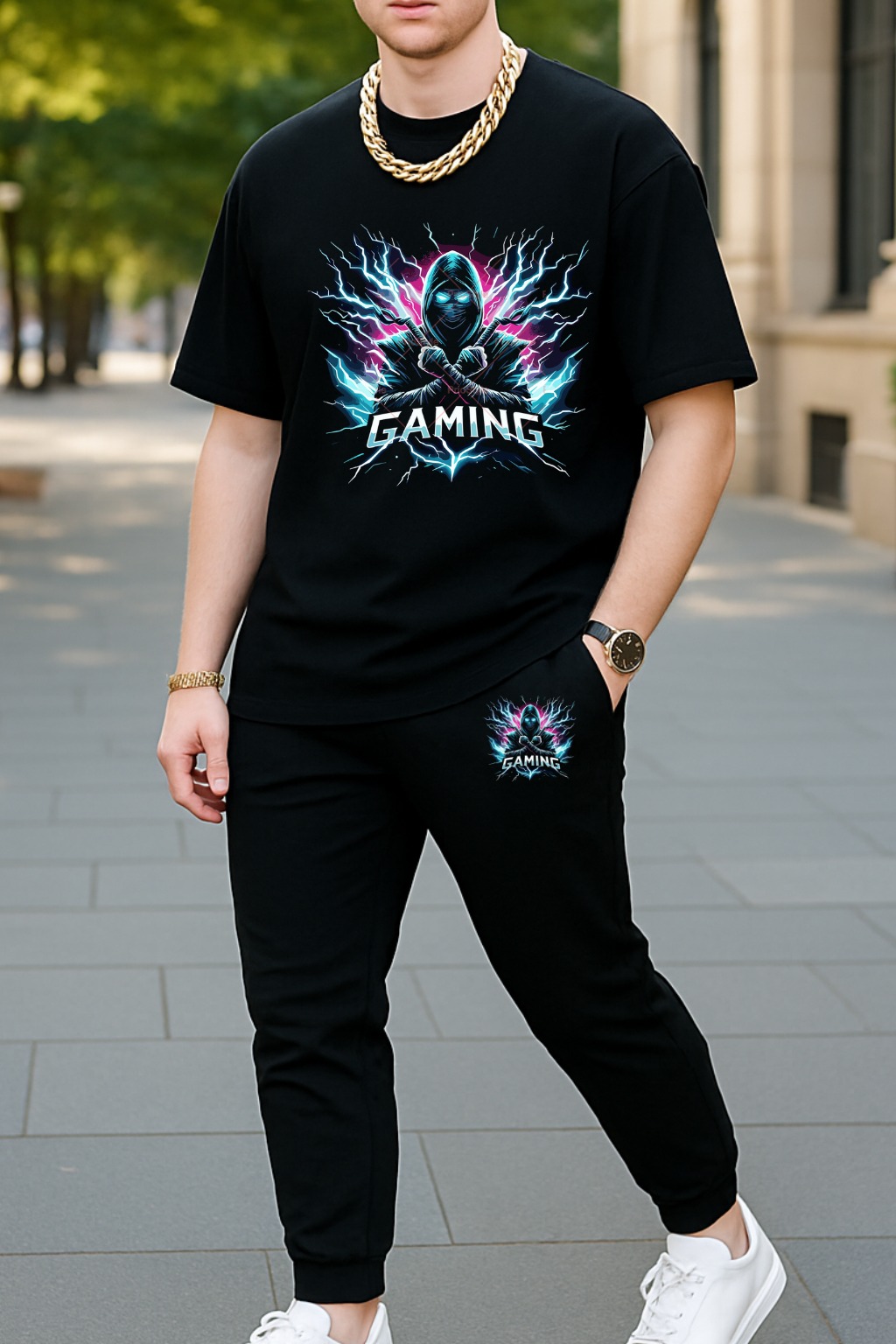 Export Quality Cotton Tshirt &amp; Trouser Combo Set