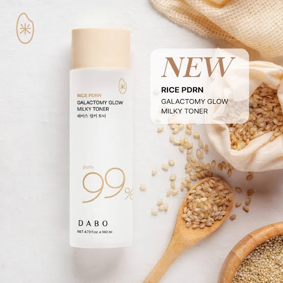 Dabo Rice PDRN Galactomy Glow Milky Toner 140 ml 8809351959546