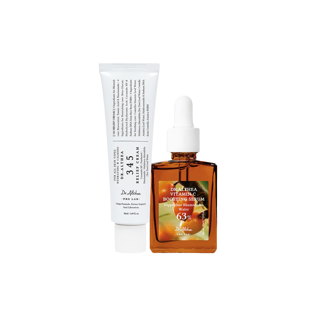 Dr. Althea Brightening &amp; Barrier Repair Combo for Sensitive Skin SKU: dabbrcfss-COMBO